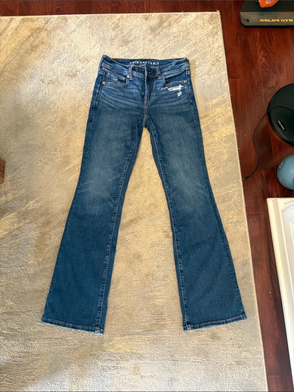 American Eagle Outfitters Blue Kick Boot Women’s Jeans like new